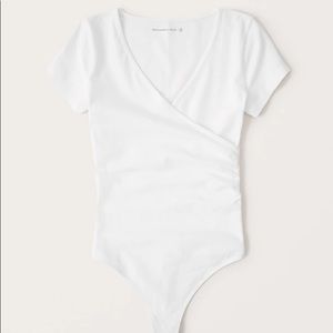 NWOT A&F Wrap SS Bodysuit